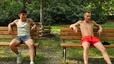 Jawked - Gay Jogger Fucks Jock Latino In The Ass - drtuber.com