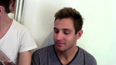 Attractive Australian Gay Nic Banged By Hung Dane In 3some - drtuber.com - Australia