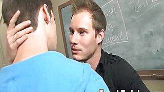 Teacher ass breeds cute student twink - gayxo.com